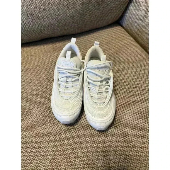 Size 6 Nike Air Max 97 Silver White - Picture 6 of 8